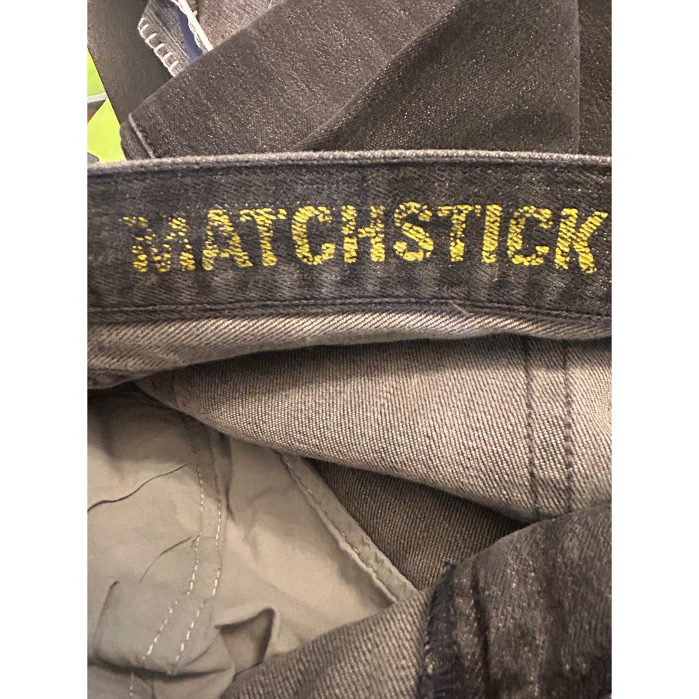 J.Crew Matchstick Straight Leg Jeans Charcoal‎ Gray Stretch Denim Size 28 6376 - Picture 4 of 11